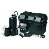 Featured is the Wayne ESP25 Battery Backup Sump Pump Kit 