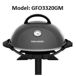 George Foreman Grill Model GFO3320GM
