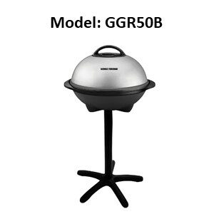 George Foreman Grill Model GGR50B