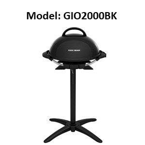 George Foreman Grill Model GIO2000BK